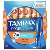 Tampax Compak Pearl Super Plus 18S