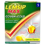 Lemsip Max Cough Cold Sachets 5'S