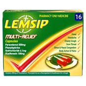 Lemsip Multi Relief Capsules 16'S