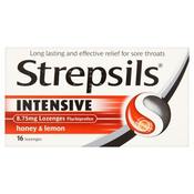 Strepsils Intensive Honey &amp; Lemon 15 Lozenges