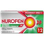 Nurofen Express 400Mg Maximum Strength (Ibuprofen) 12 Tablets