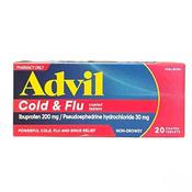 Advil Cold &amp; Flu 20 Tablets