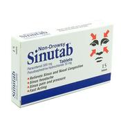 Sinutab Non Drowsy 15 Tablets