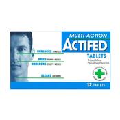 Actifed Decongestant 12 Tablets image