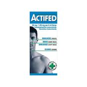 Actifed Decongestant Syrup 100Ml