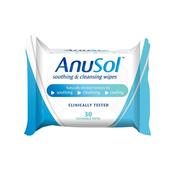 Anusol Soothing &amp; Cleansing Wipes 30 Pack