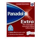 Panadol Extra (Paracetamol) 24 Tablets image