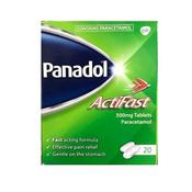 Panadol Actifast (Paracetamol) 20 Tablets image