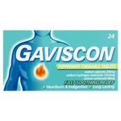 Gaviscon Peppermint Tablets 24'S