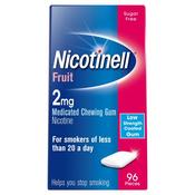 Nicotinell Fruit 2Mg Gum 96'S image