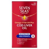 Seven Seas High Strength Cod Liver Oil Capsules 120S