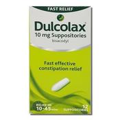 Dulcolax Suppositories 10Mg 12S