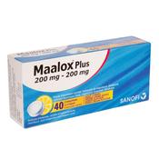 Maalox Plus Chewable Tablets X 40 image