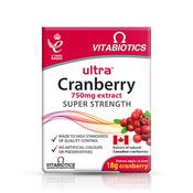 Vitabiotics Ultra Cranberry Flavour 750Mg 30 Tablets image