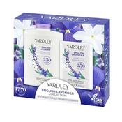Yardley English Lavender 200G 2Pc Talc &amp; Soap Gift Set200g English Lavender Talc, 100G Luxury Soap image