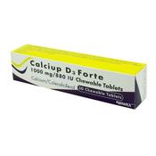 Calciup 1000Mg/880Iu Chewable Tablets 30