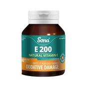 Sona Vitamin E 200Mg 60 Capsules  image