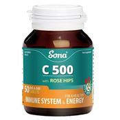 Sona Vitamin C 500Mg With Rosehip 50 Tablets image