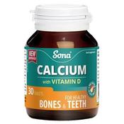 Sona Calcium With Vitamin D Tablets 30 image