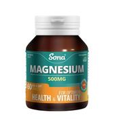 Sona Magnesium 500Mg 60 Tablets