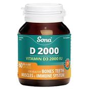 Sona Vitamin D 2000 60