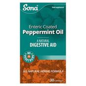 Sona Peppermint Oil Enteric Coated Capsules 30
