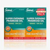 Sona Super Evening Primrose Oil 1000Mg Double Pack Capsules