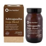 One Nutrtition Ashwagandha Mega Blend 60 Capsules