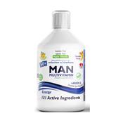 Swedish Nutra Man Active 50+ Multivitamn 500Ml  image