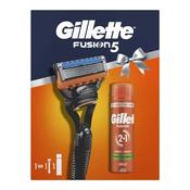 Gillette Fusion Razor &amp; Shave Gel Gift Set image