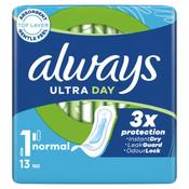 Always Ultra Pads Normal With Wings (Size 1) 13'S image