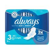 Always Ultra Day &amp; Night Pads With Wings image
