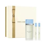 Dolce &amp; Gabbana Light Blue Women's Fragrance Gift Set (100Ml Edt &amp; 2X10ml Edt)