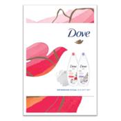 Dove Radiantly Refreshing Bodywash Collection2 X 225Ml Bodywash, 50G Shower Puff