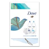 Dove Gently Nourishing Bodywash Collection2 X 225Ml Bodywash, 50G Shower Puff