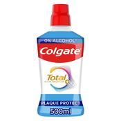 Colgate Total Plaque Protect Zero Alcohol 500Ml