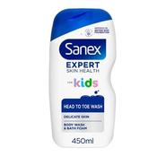 Sanex Expert Kids Head To Toe Wash 450Ml