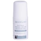 Moogoo Natural Fresh Cream Deodorant Fragrance Free 60Ml image