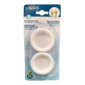 Dr Brown's Storage Travel Caps Twin Pack