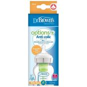 Dr Brown's Option + Single Bottle Wide Neck 0M+ 150Ml