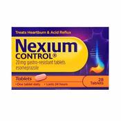 Nexium Control Esomeprazole 20Mg 28 Tablets image