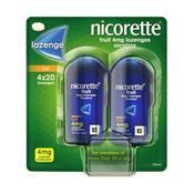 Nicorette 4Mg Fruit Loz 80S image