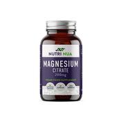 Nutri Nua Magnesium Citrate 200Mg 60 Vegan Capsules
