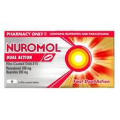 Nuromol Dual Action Pain Relief (Ibuprofen And Paracetamol) 24 Tablets image