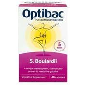 Optibac Probiotics Saccharomyces Boulardii Capsules 40S image