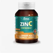 Sona Zinc C Chewable 60 Tablets image