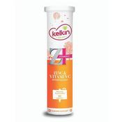 Kelkin Vitamin C &amp; Zinc Effervescent 20 Tablets image