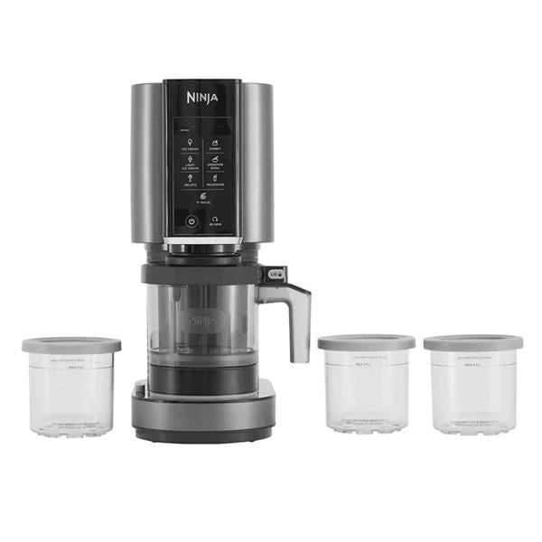 Ninja CREAMi Ice Cream & Frozen Dessert Maker - Black & Silver | 7 Programs, Ice Cream, Sorbet, Smoothie Bowl, Gelato, Milkshake, Light Ice Cream, Mix-In