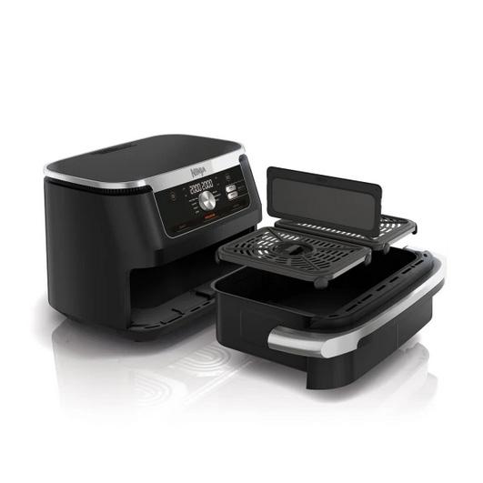 Ninja Foodi FlexDrawer 10.4L Air Fryer Black - 7 Functions, DualZone/MegaZone, Energy Efficient, Low Fat Cooking, Dishwasher Safe