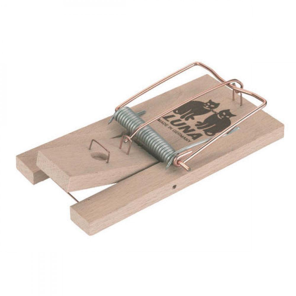 Luna Wooden Rat Trap with Copper Plated Steel Wire and Spring Steel Wire